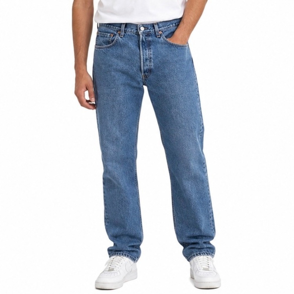 Vintage Levi's 501 Jeans Made in USA Style W32 L33 Classic Blue Denim Grunge
